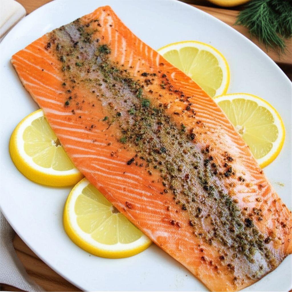 Grilled Steelhead Trout