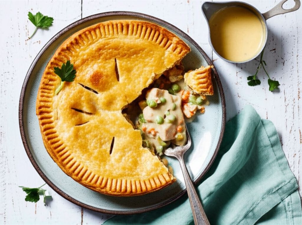 Healthier Chicken Pot Pie