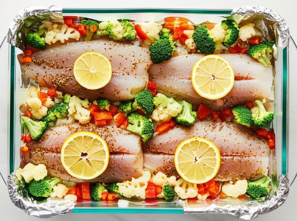 Healthier Easy Baked Tilapia