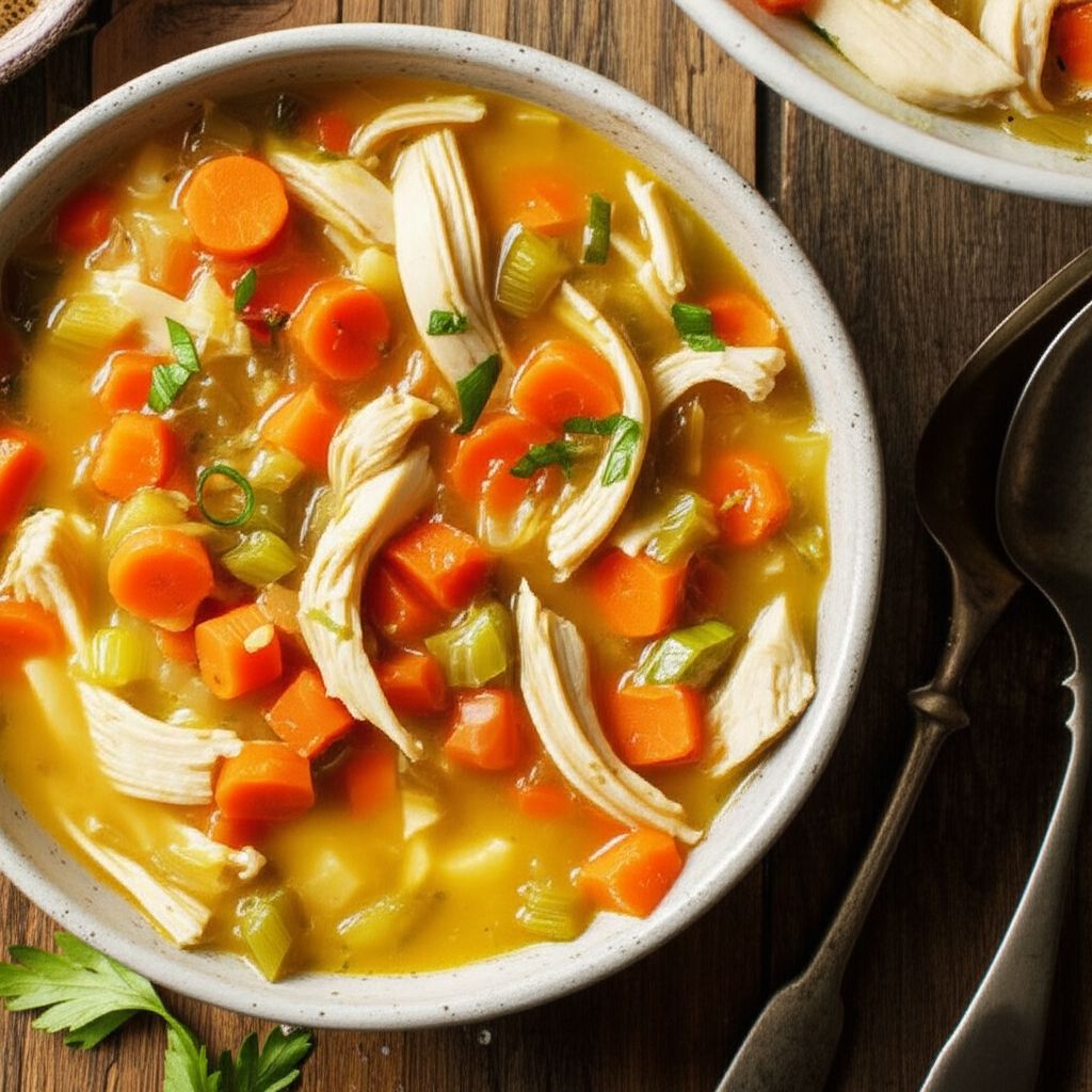 Homemade Chicken Noodle Soup