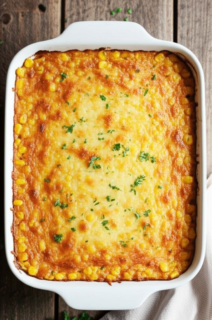 Hot Cream Cheese Corn Casserole