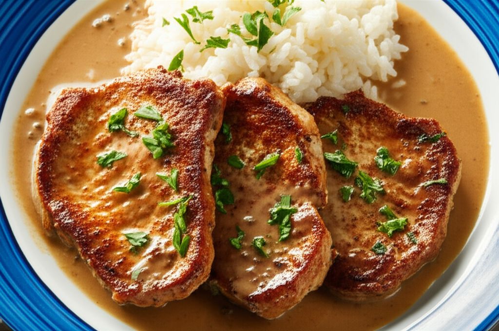 Hungarian Pork Chops