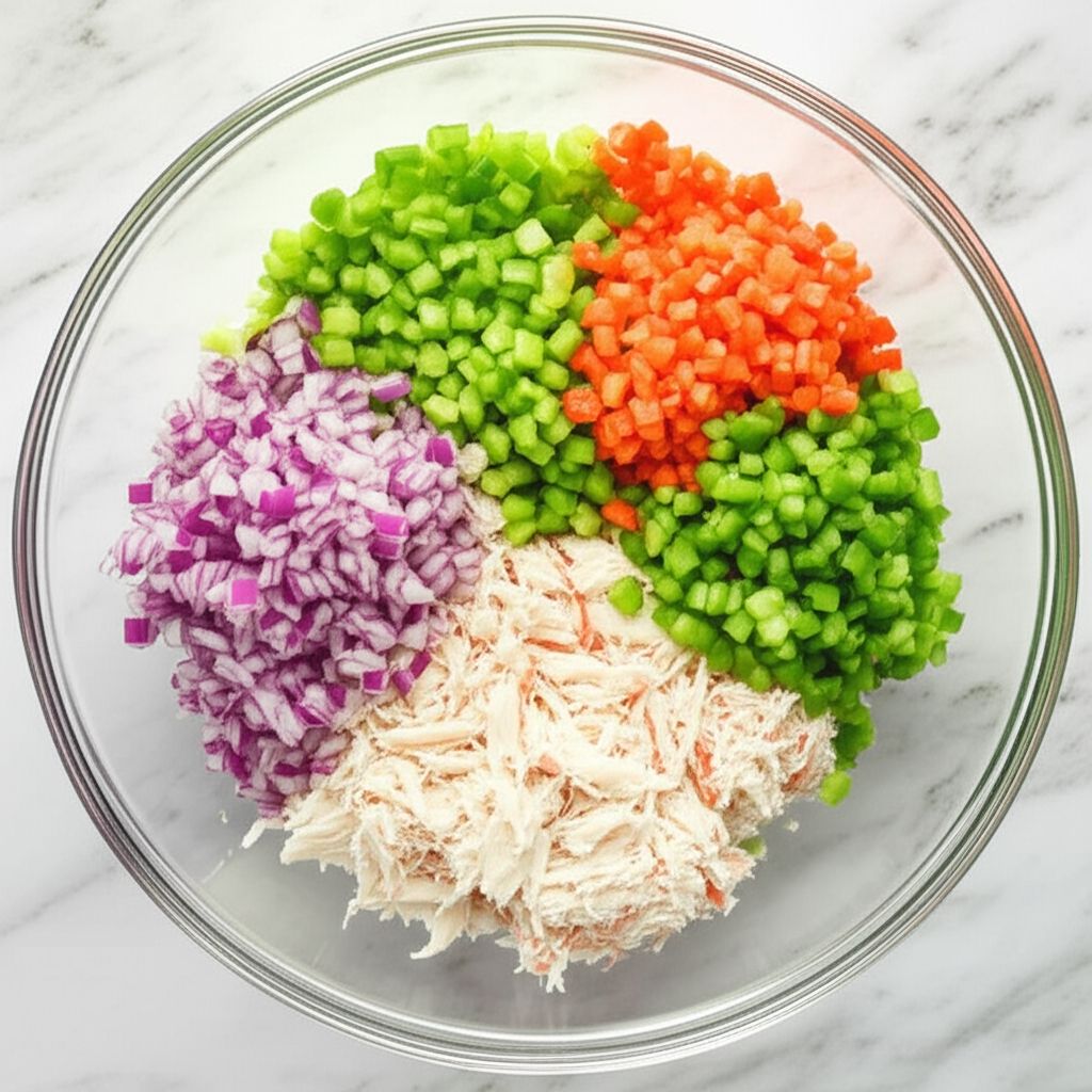 Imitation Crabmeat Salad