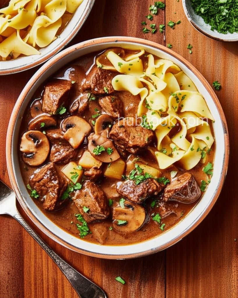 Instant Pot Beef and Mushroom Stew