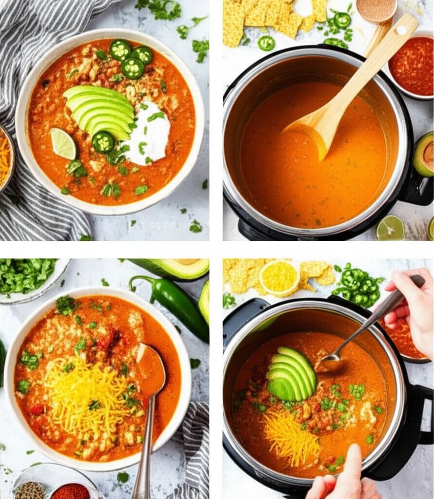 Instant Pot Chicken Tortilla Soup
