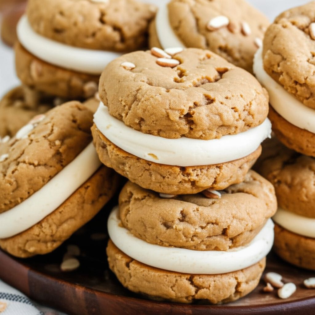 Irresistible Oatmeal Cream Pies