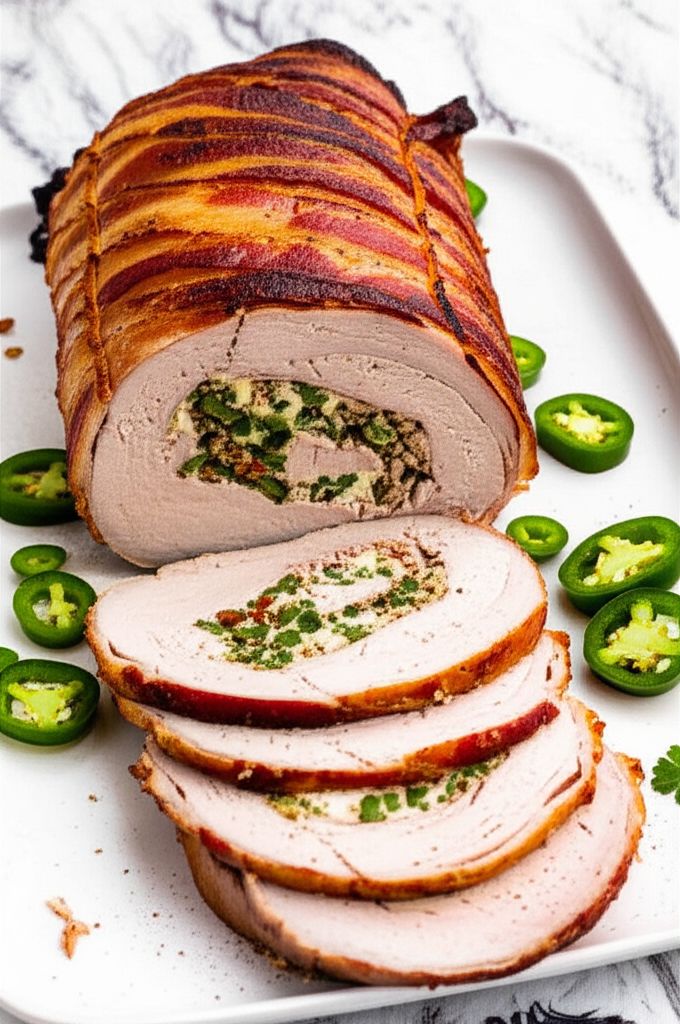 Jalapeno Popper Pork Tenderloin