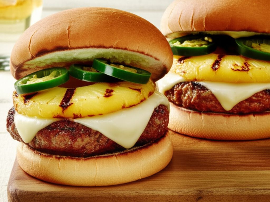 Jo's Hawaiian Chicken Burgers