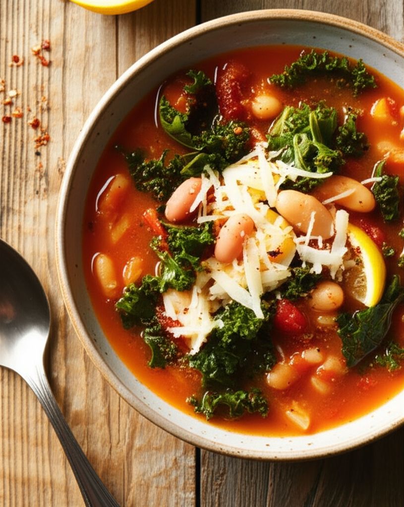 Kale and Cabbage Soup