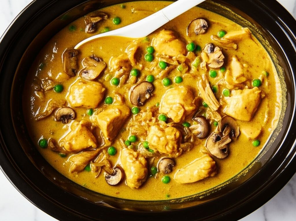 Keon's Slow Cooker Curry Chicken