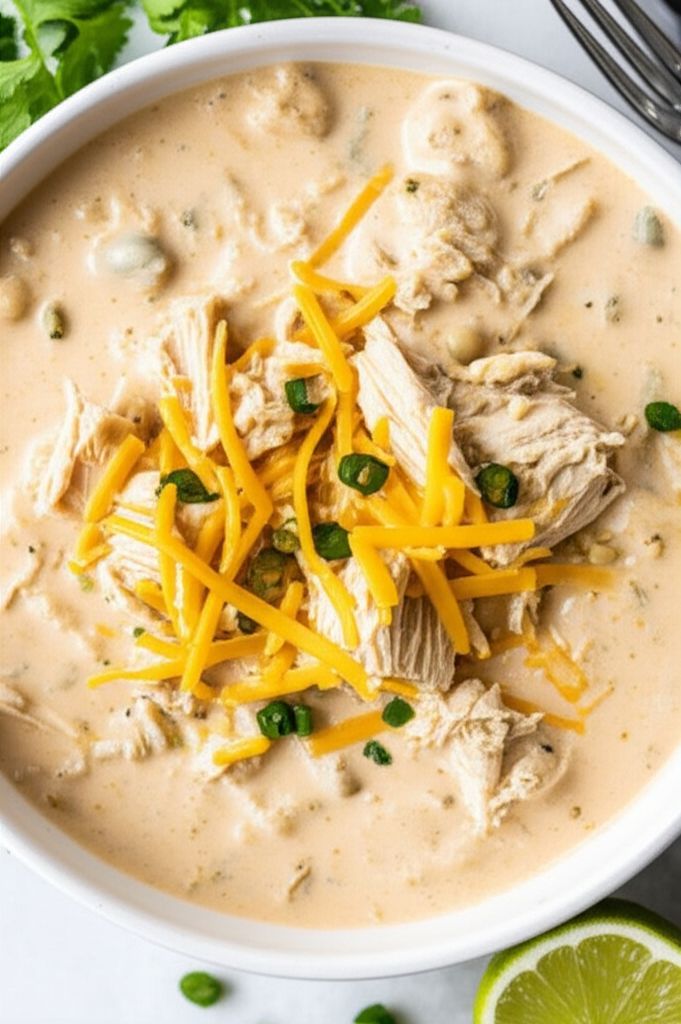 Keto White Chicken Chili