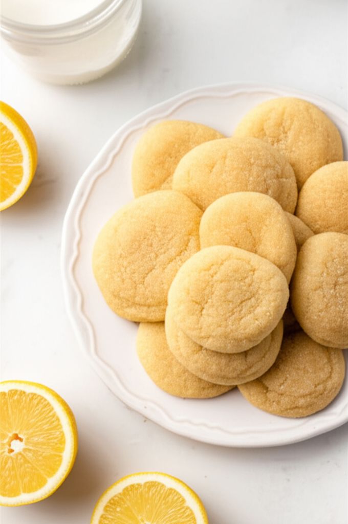 Lemon Sugar Tea Cookies