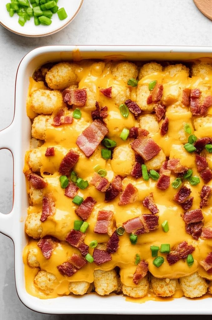 Loaded Tater Tot Casserole