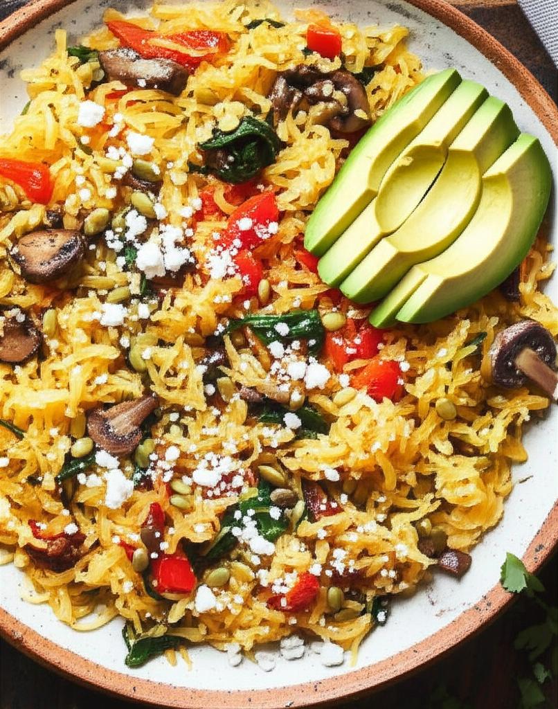 Mexican Style Spaghetti Squash