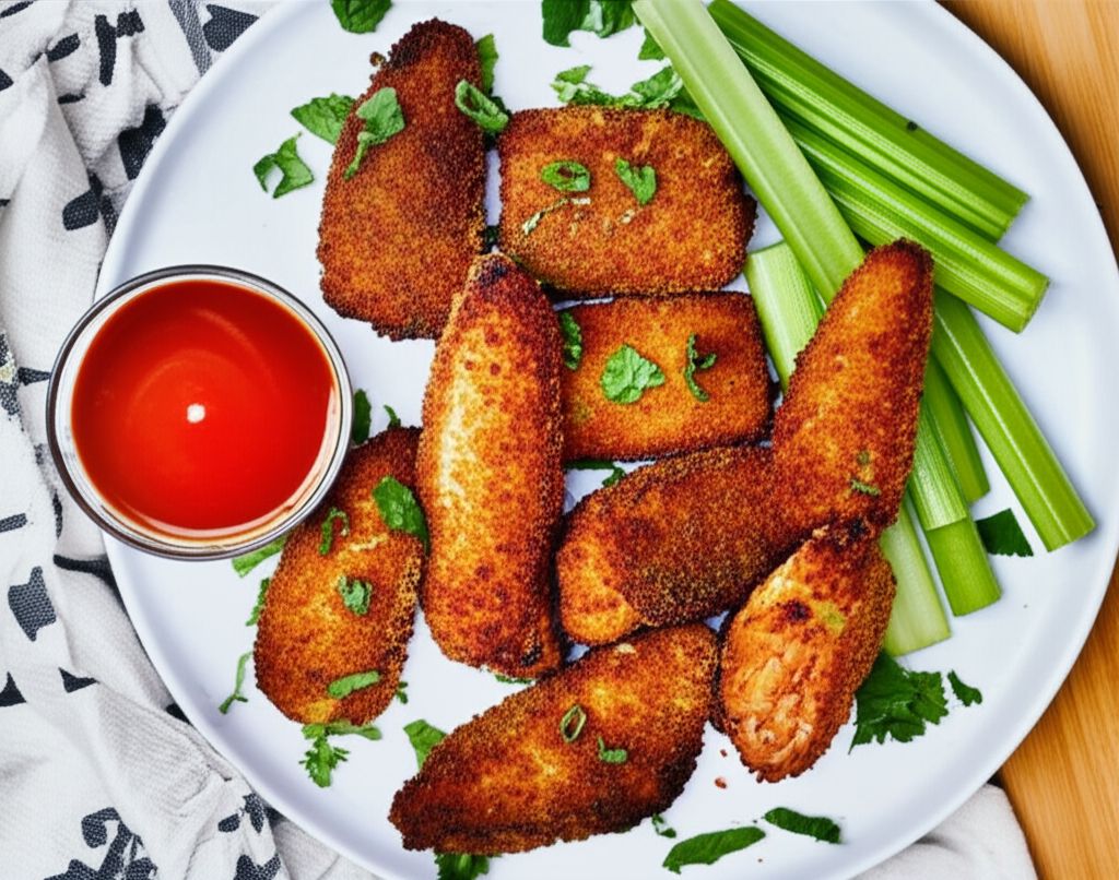 Mini Buffalo Chicken Egg Rolls