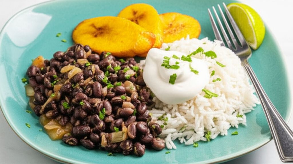 Moros y Cristianos (Cuban Black Beans and Rice)