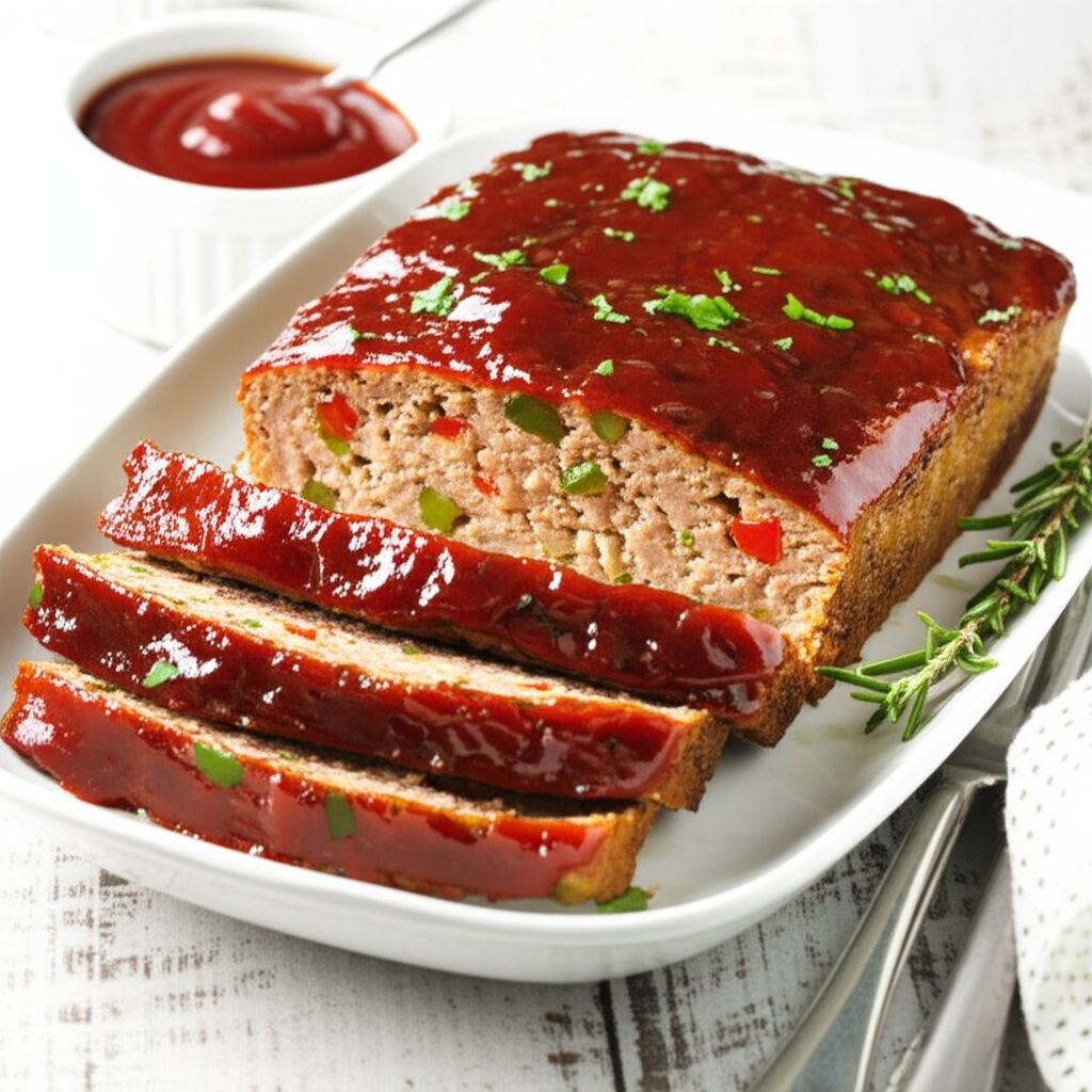 Mouthwateringly Tangy Pineapple Meatloaf