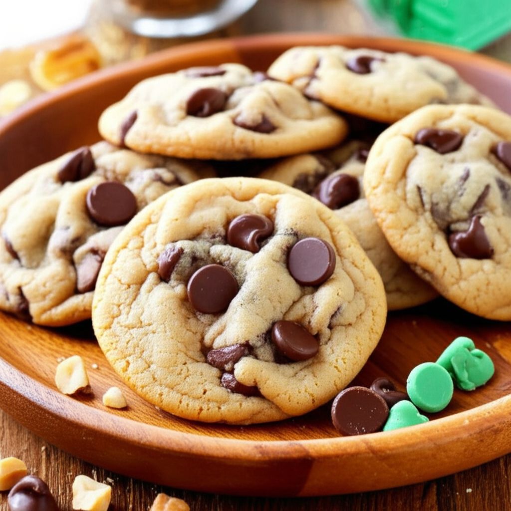 NESTLE® TOLL HOUSE® Mint Filled DelightFulls™ Chocolate Chip Cookies