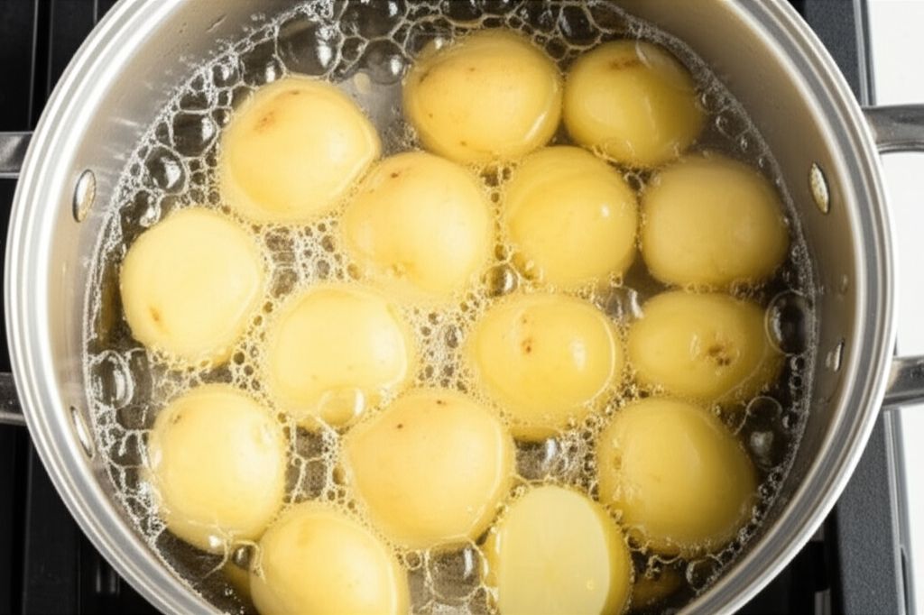New Potatoes in Butter Sauce