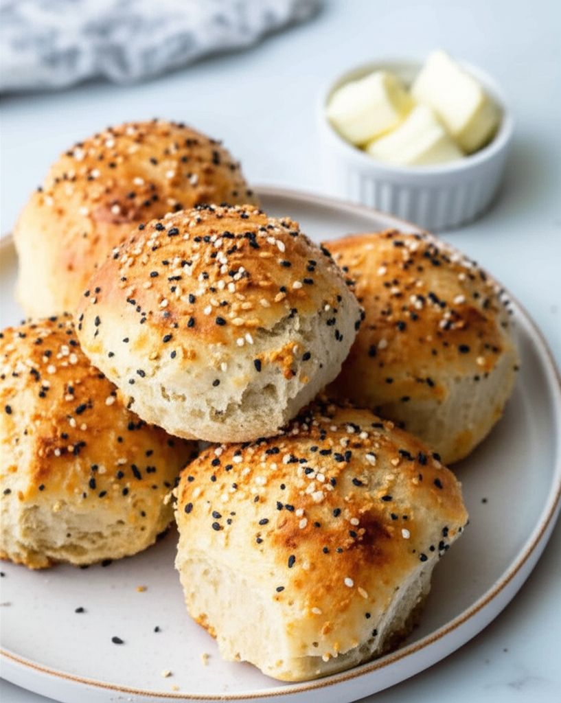 No-Yeast "Everything" Dinner Rolls