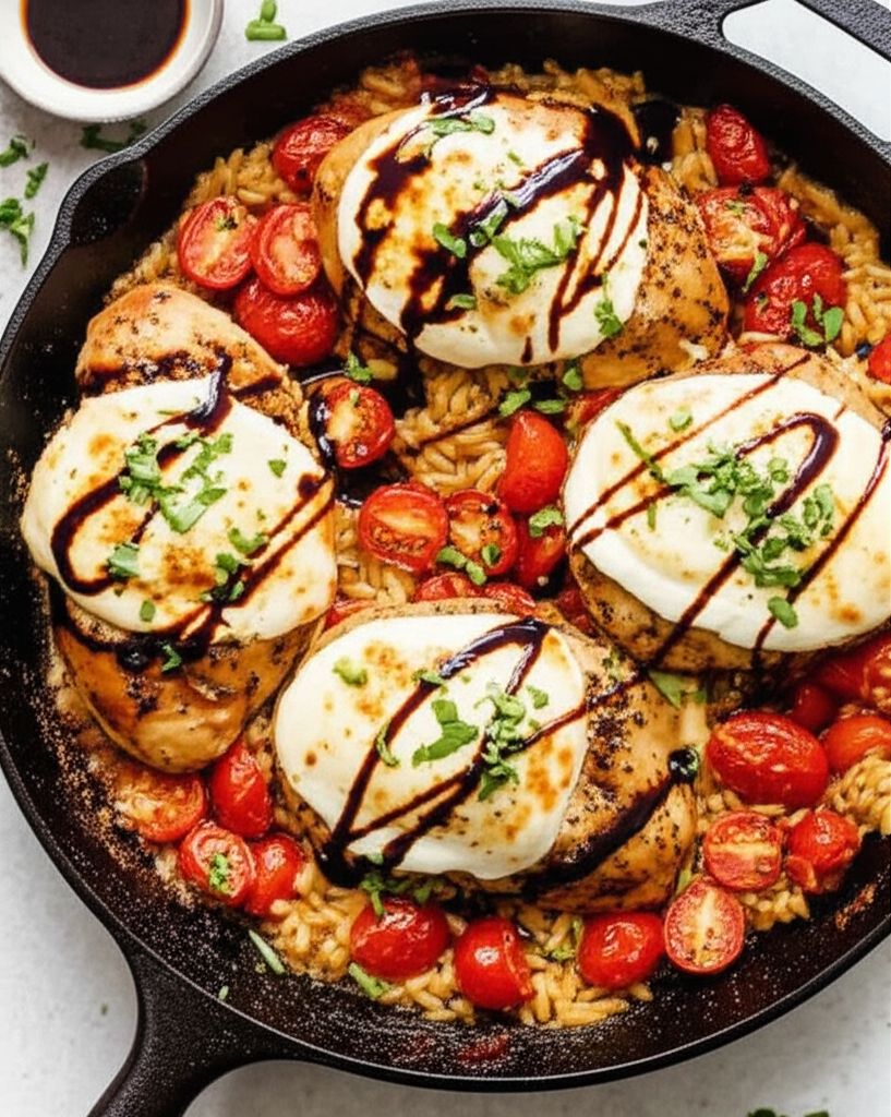 One Pan Balsamic Chicken