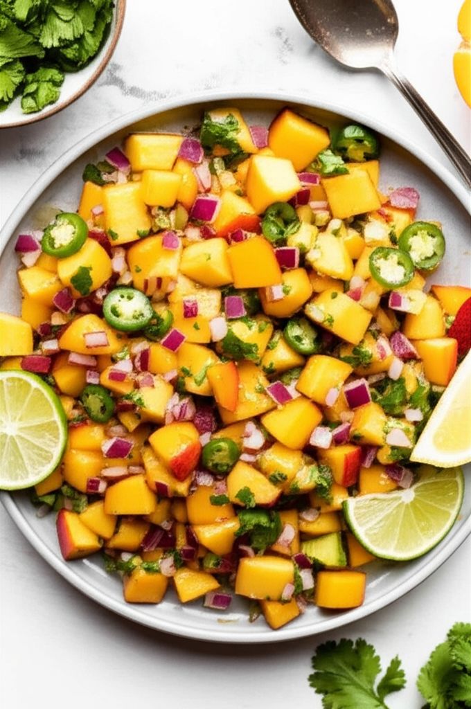 Peach Avocado Salsa