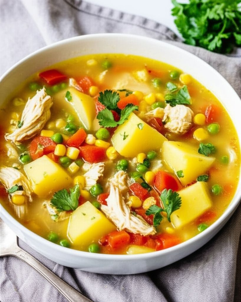 Peruvian Chicken Soup (Aguadito de Pollo)
