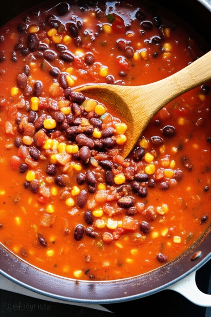 Plant-Based Black Bean Taco Soup