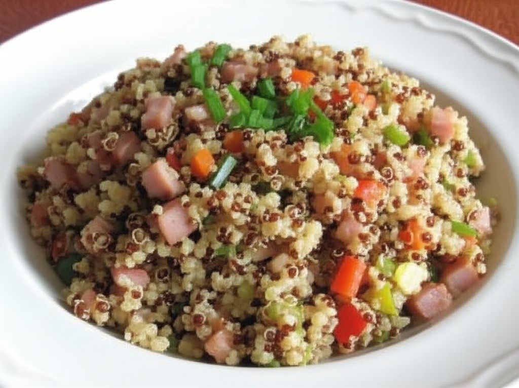Pork Fried Quinoa