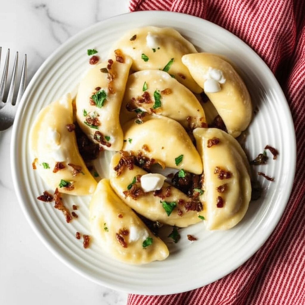 Potato and Cheese Pierogi