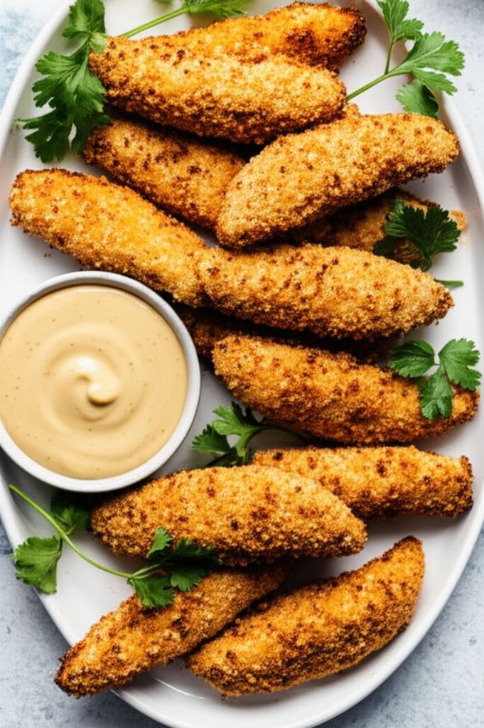 Pretzel-Crusted Chicken Tenders