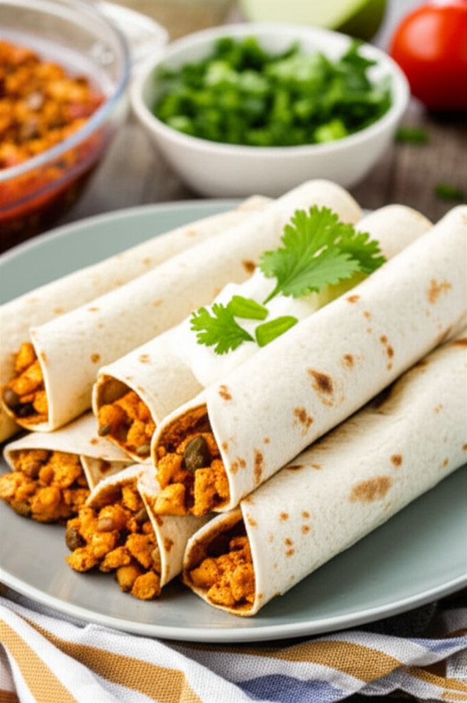 Quick and Easy Chicken Taquitos