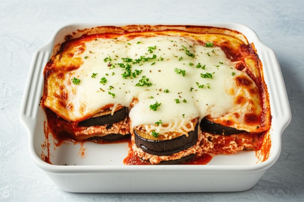 Roasted Eggplant Lasagna