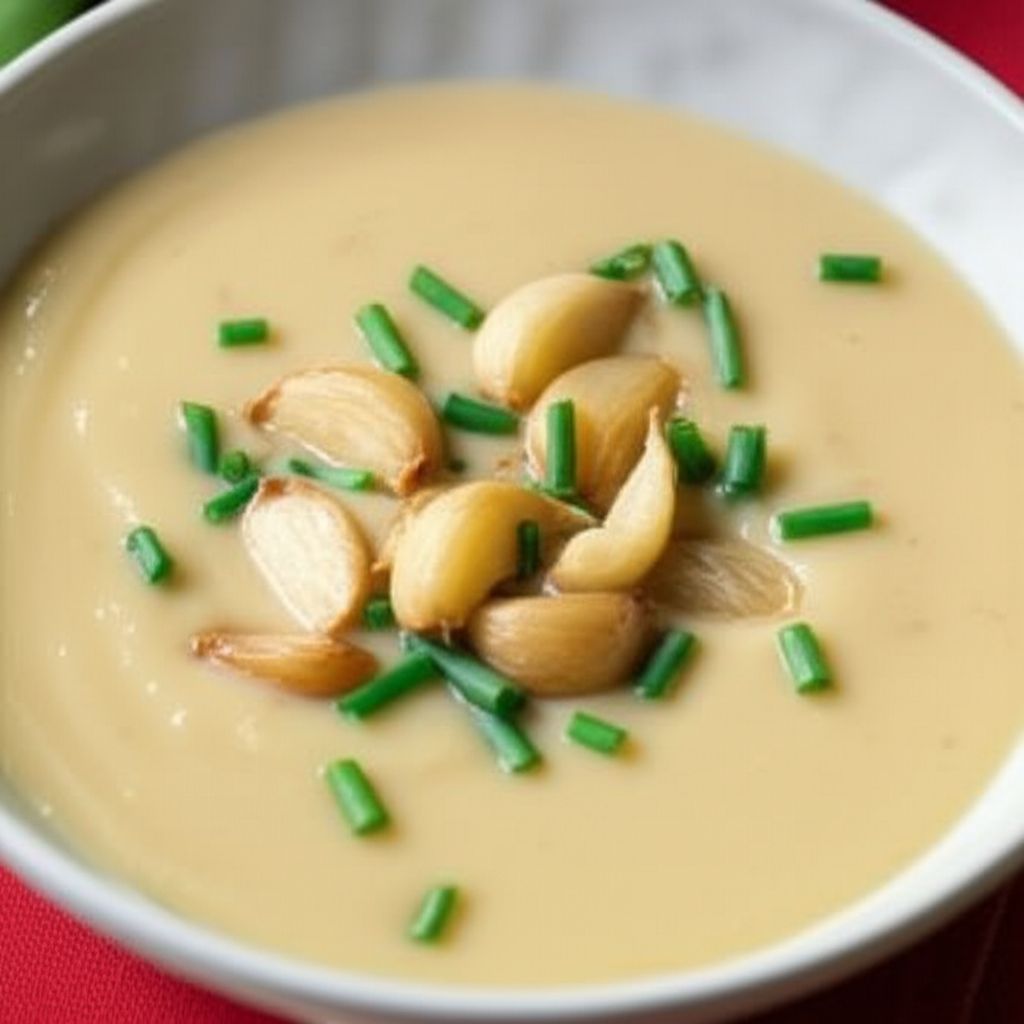 Roasted Garlic Soup