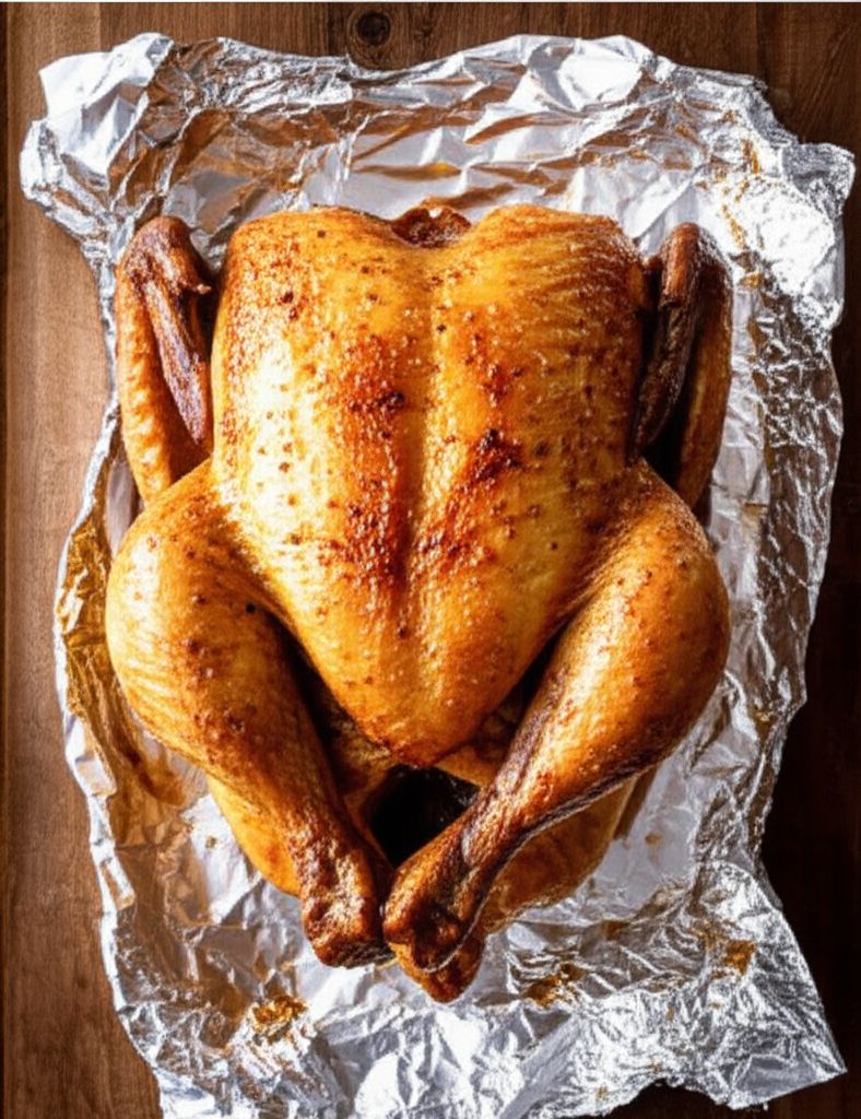 Roasted Lemon Balm Chicken