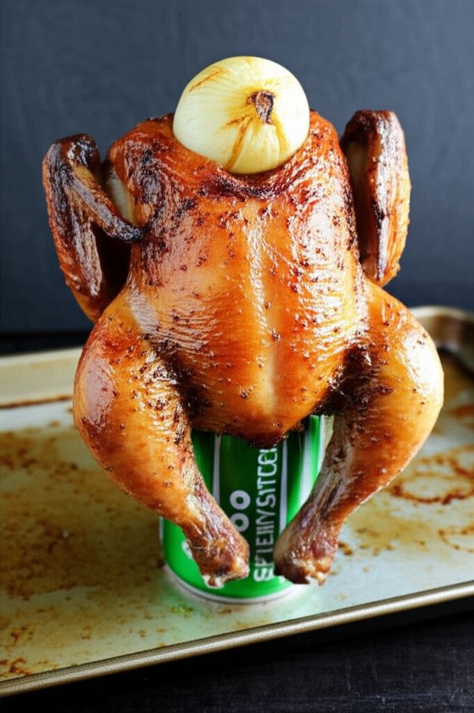 Roasted Soda Can Chicken
