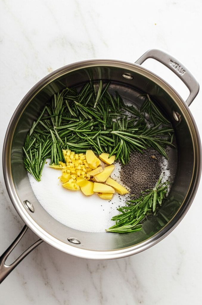 Rosemary-Ginger Cocktail