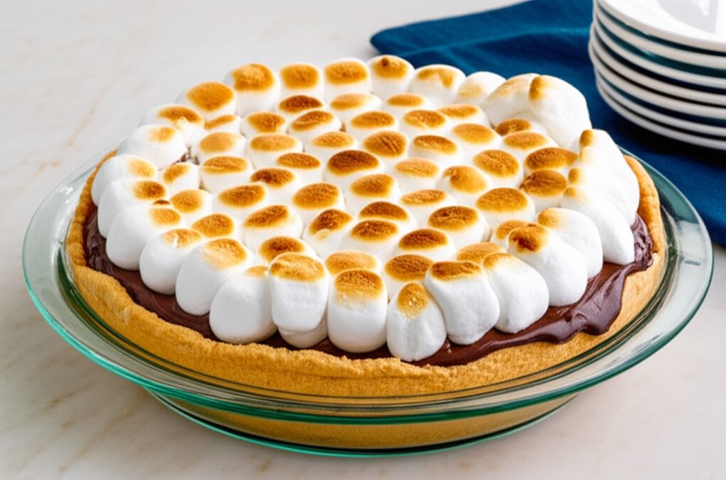 S'more Ice Cream Pie