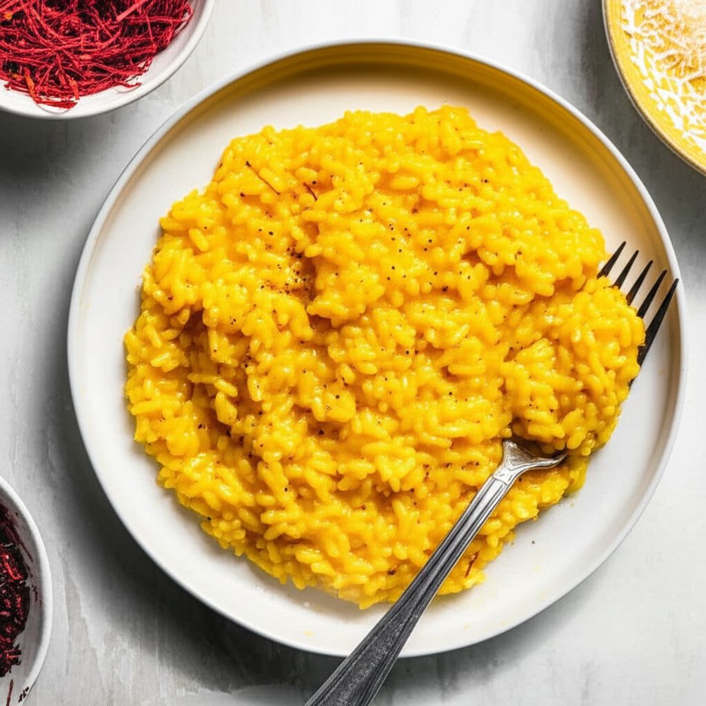 Saffron Risotto in the Pressure Cooker