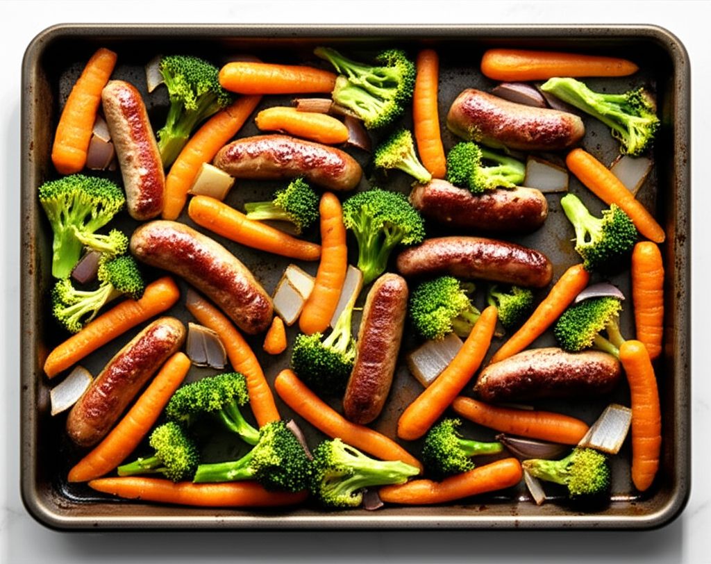 Sausage and Vegetable Sheet Pan Dinner