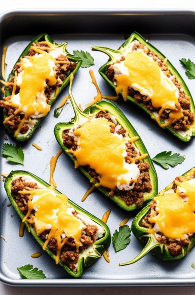 Sausage Popper-Stuffed Peppers