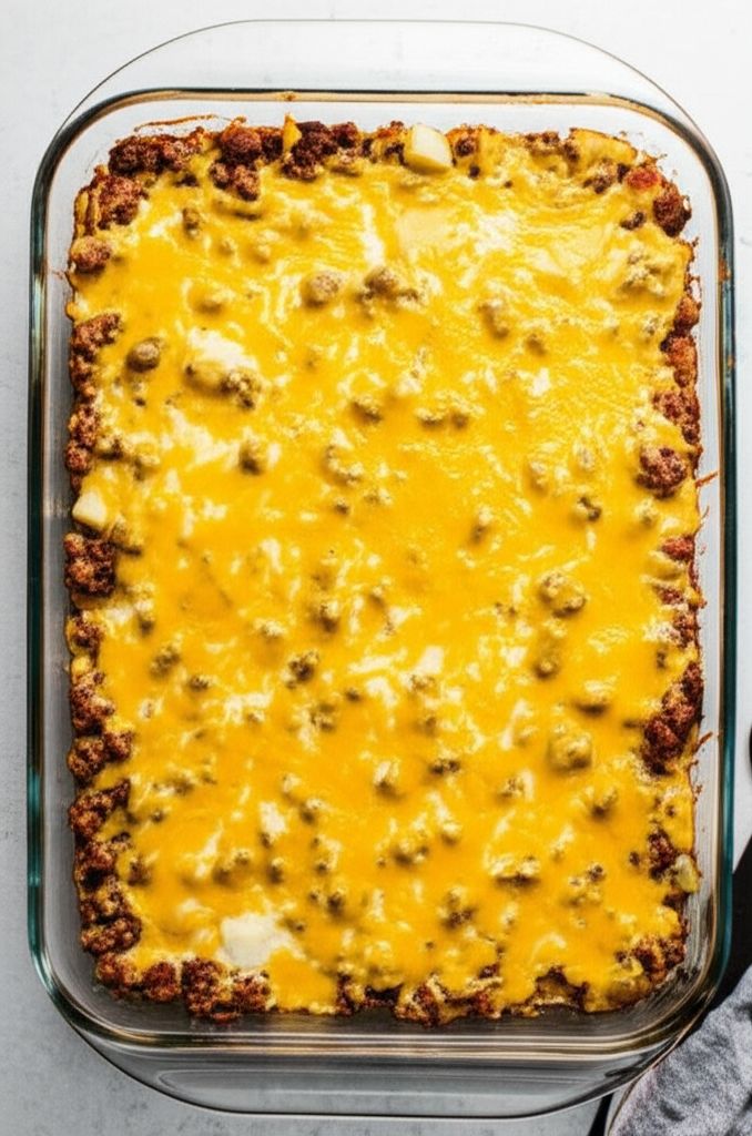 Sausage, Potato, and Egg Casserole
