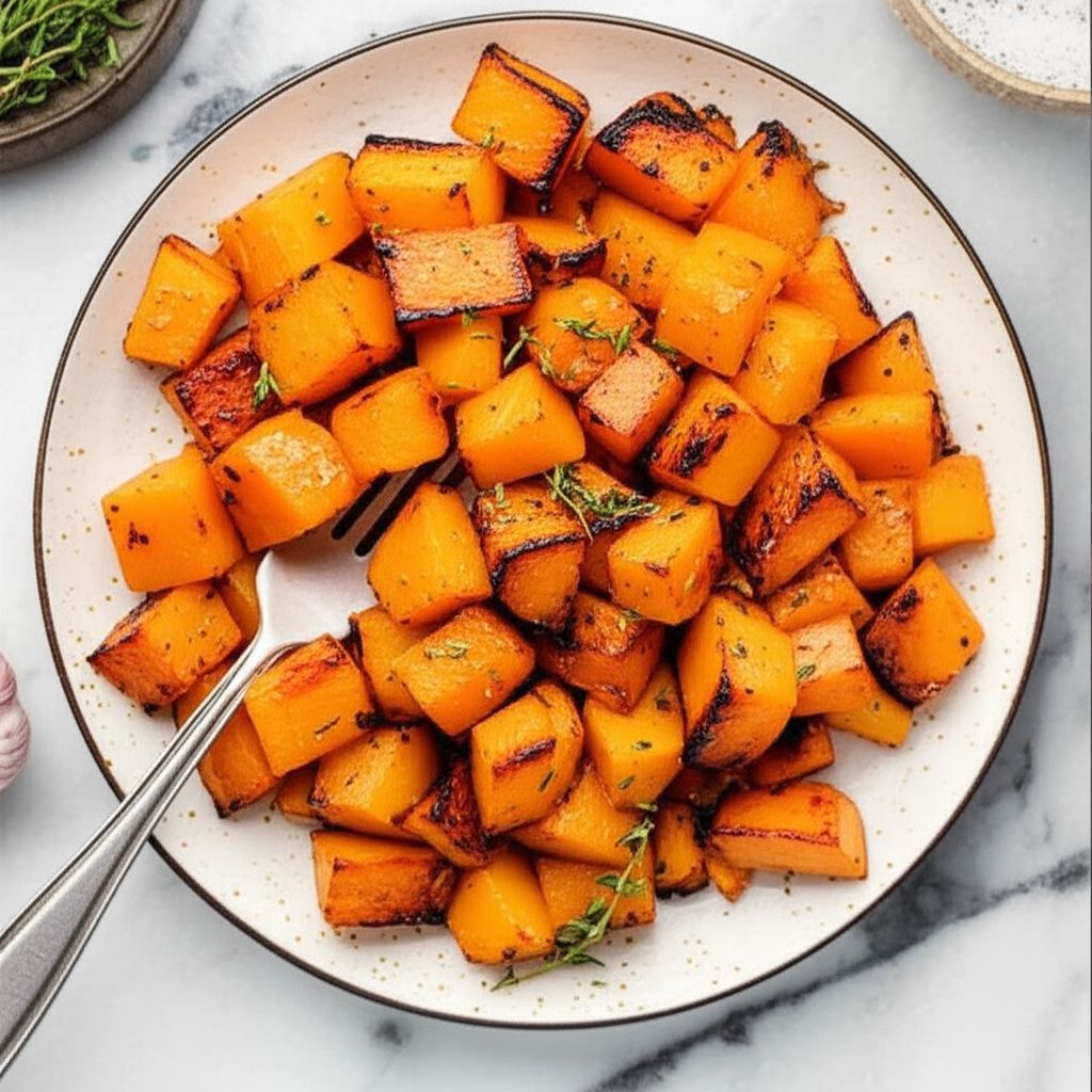 Savory Roasted Butternut Squash