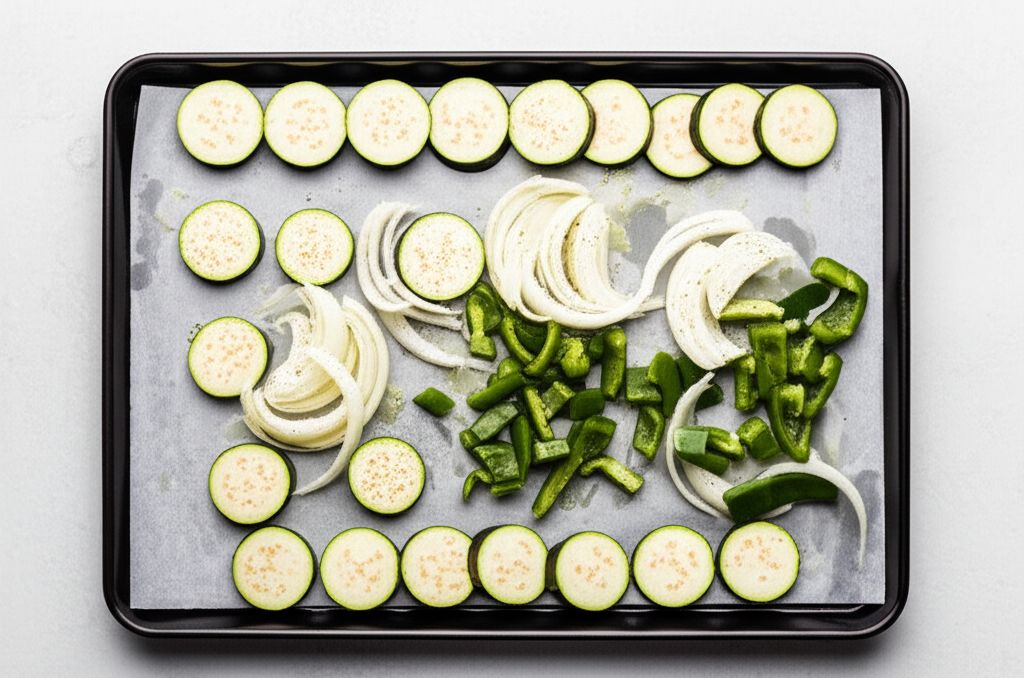Simple Sheet Pan Ratatouille