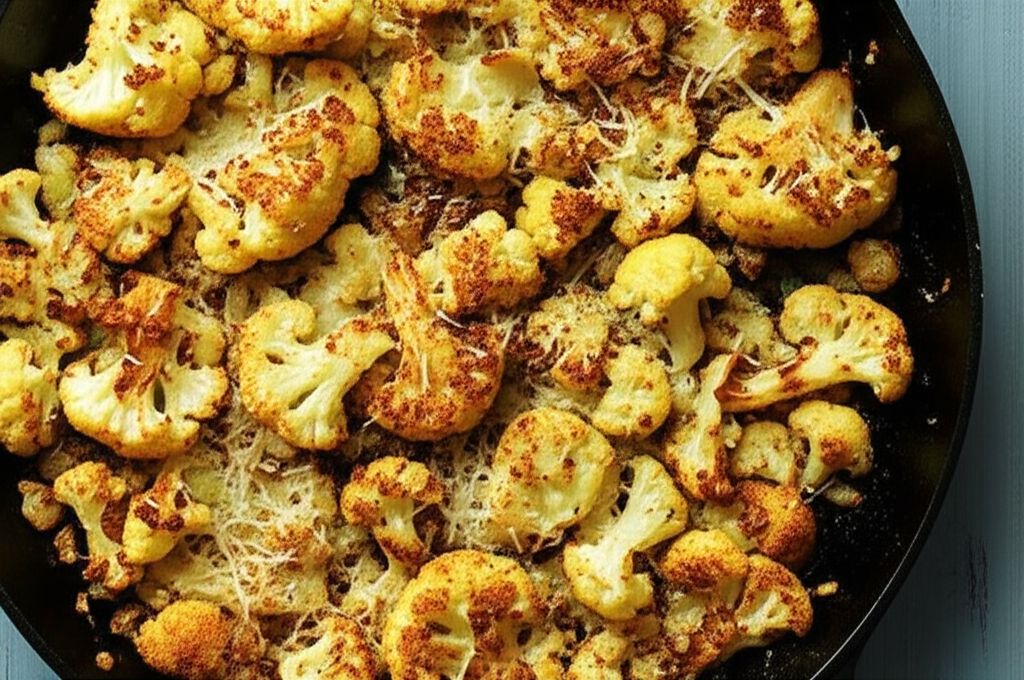 Skillet-Roasted Cauliflower