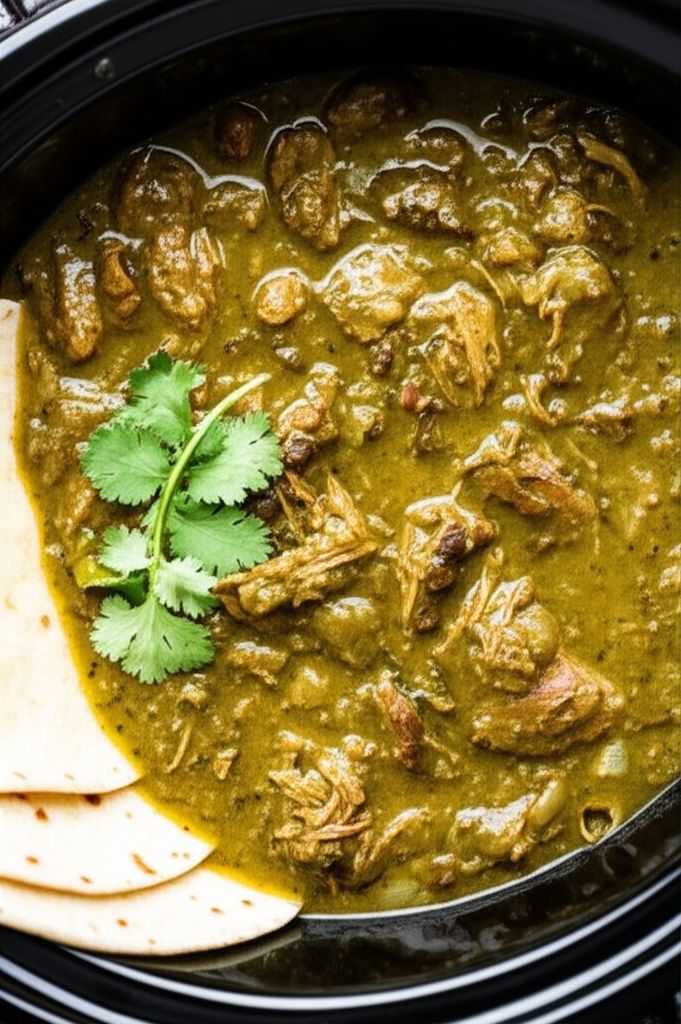 Slow Cooker Pork Chile Verde