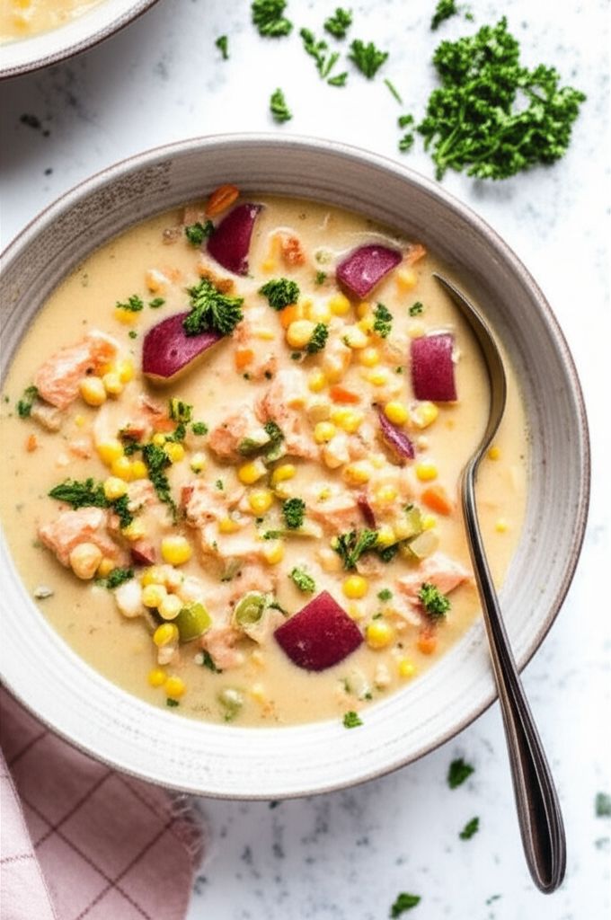Smoked Salmon Chowder