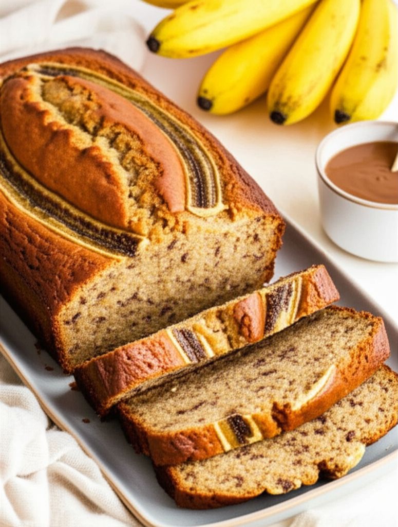 Spiced Maple Banana Bread