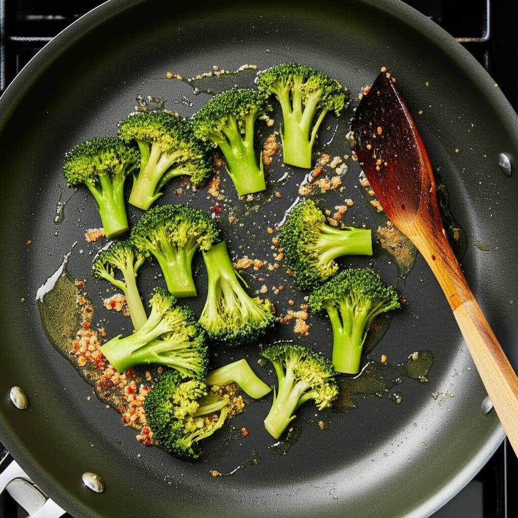 Spicy Garlic Broccoli