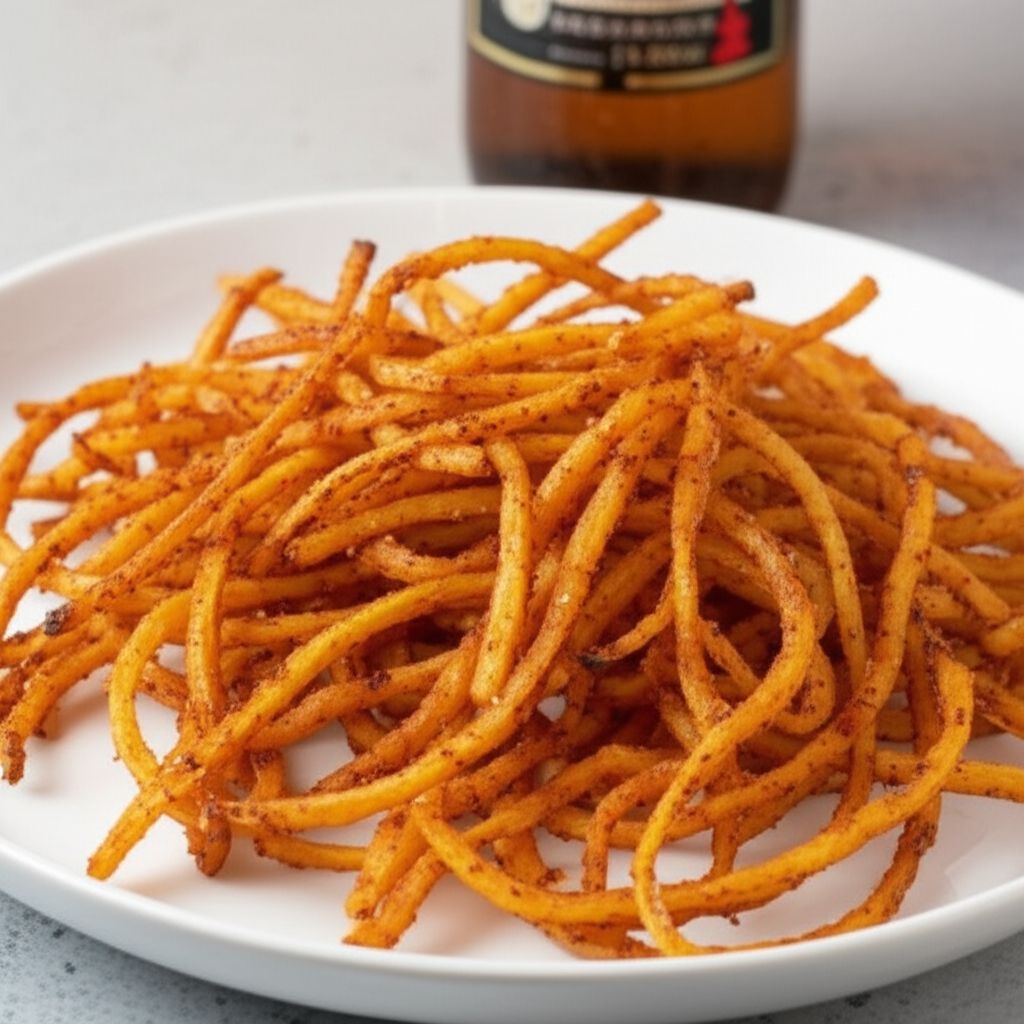 Spicy Old Bay Skinny Fries